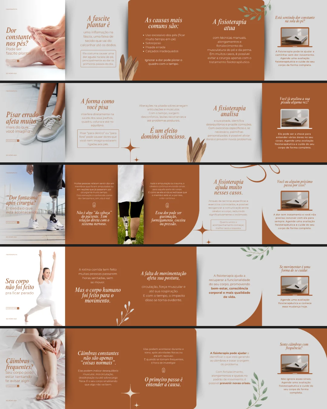 Templates de carrossel