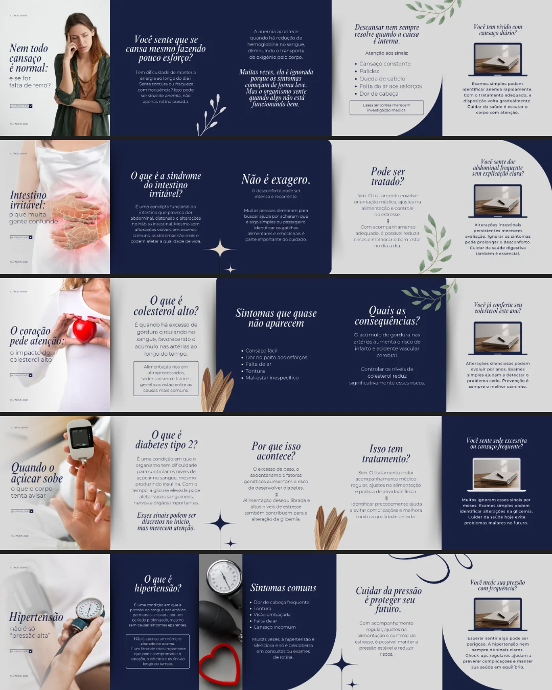 Templates de carrossel