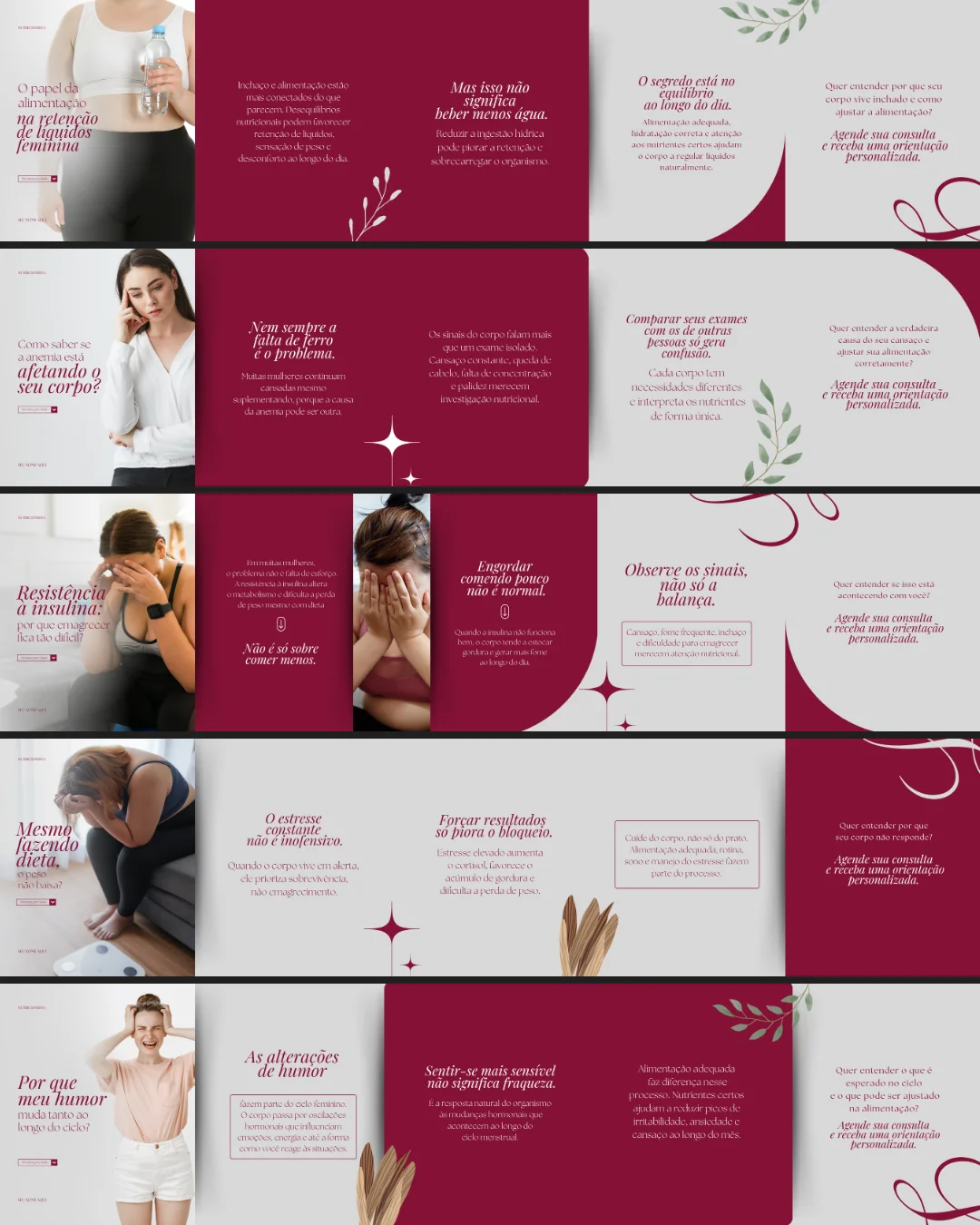 Templates de carrossel